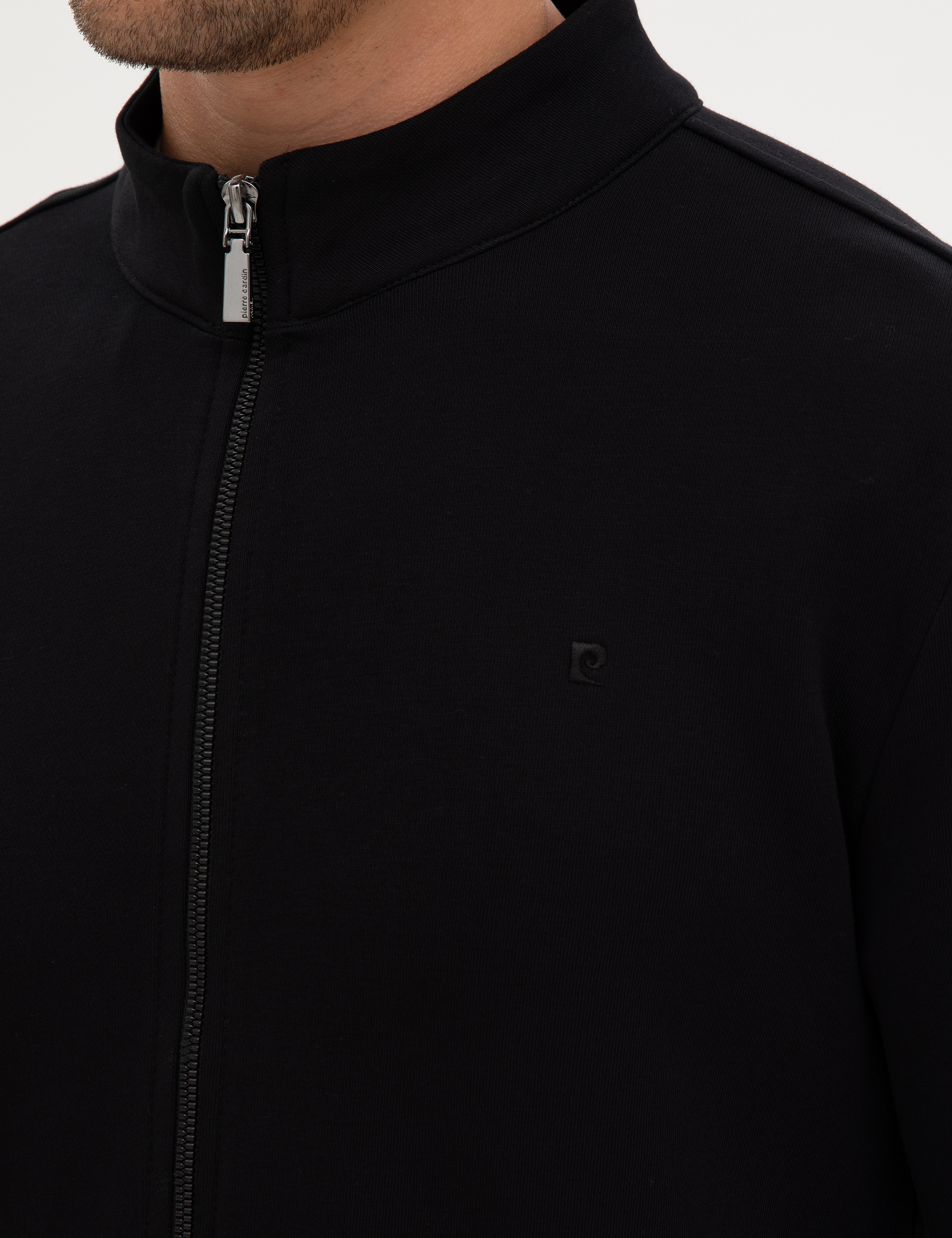 Siyah Regular Fit Örme Hırka