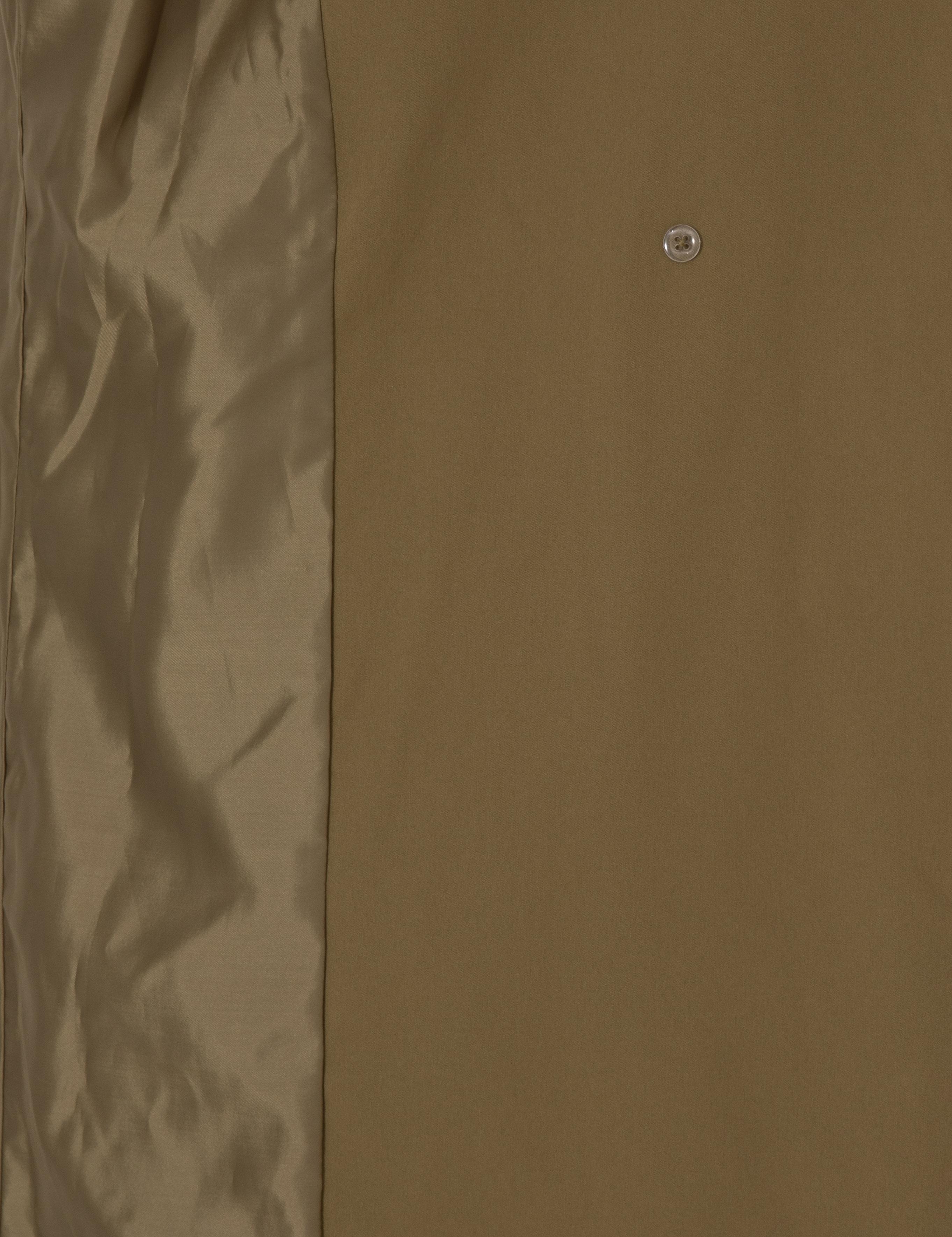 Haki Kemerli Trençkot