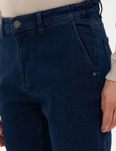 Mavi Carrot Fit Beli Lastikli Jean Pantolon - 50295882034