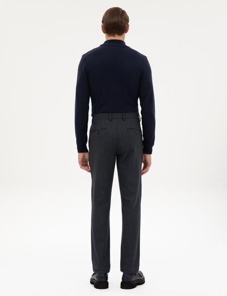 Lacivert Slim Fit Kumaş Pantolon - 50313641050