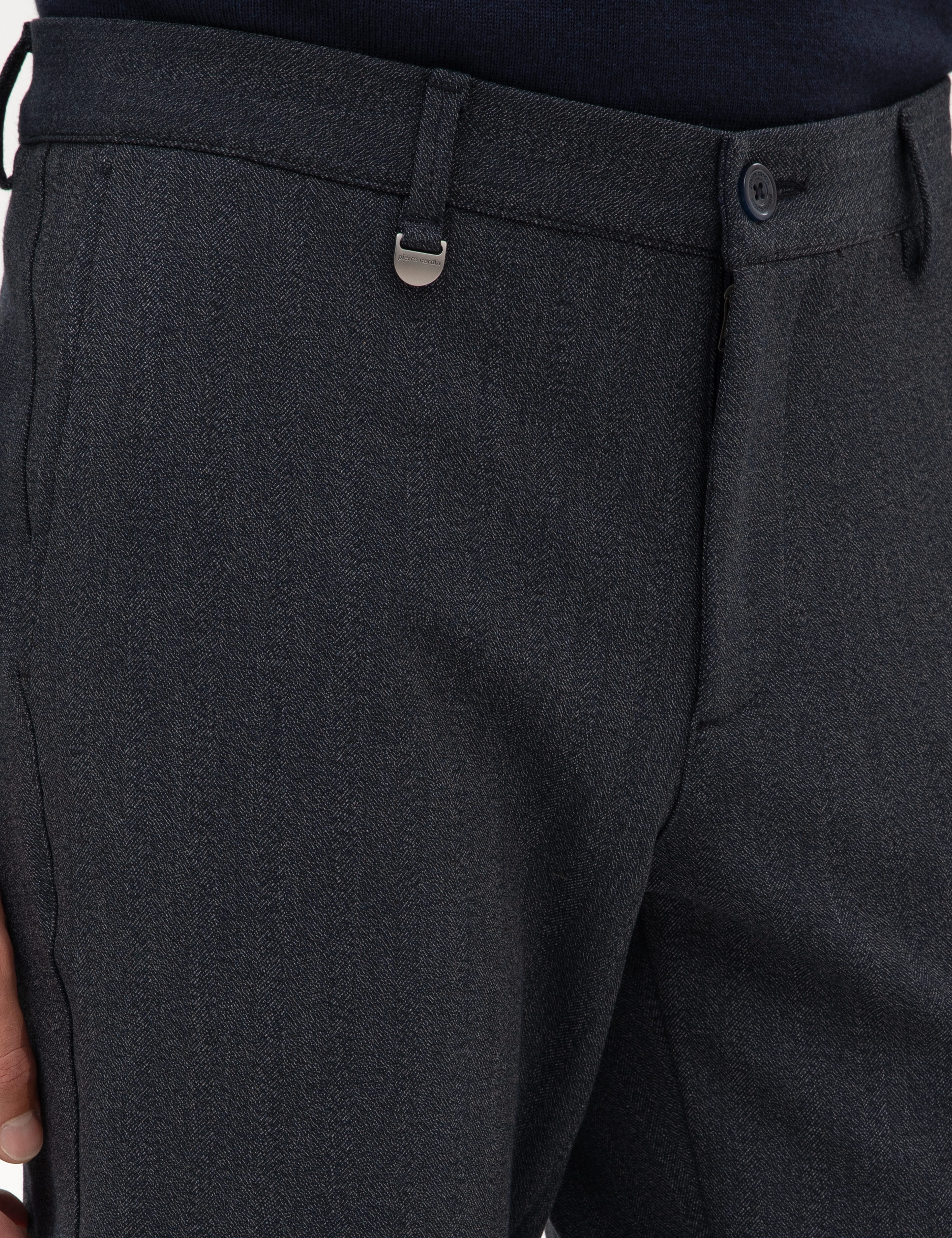 Lacivert Slim Fit Kumaş Pantolon