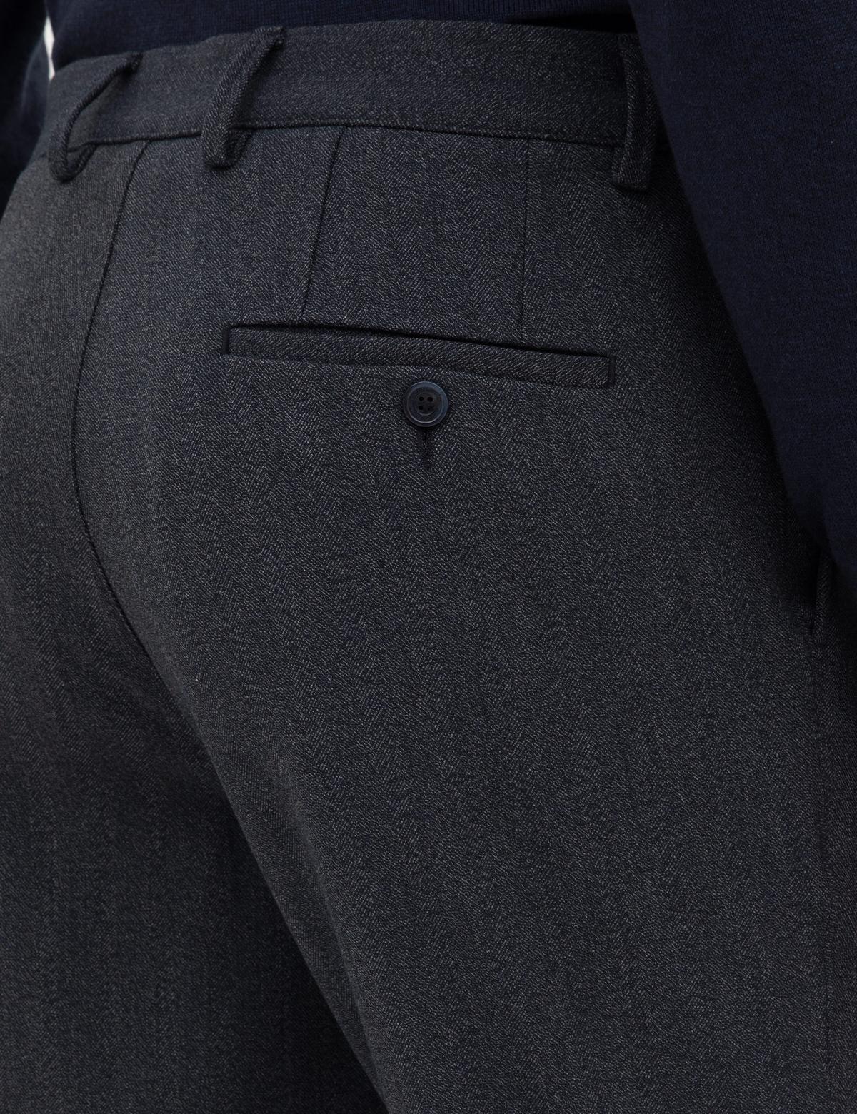 Lacivert Slim Fit Kumaş Pantolon - 50313641050