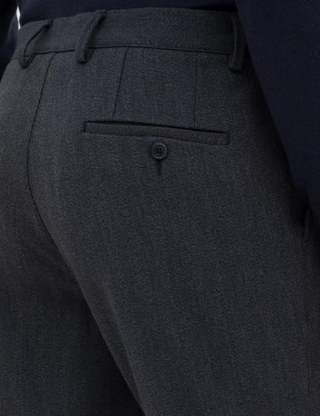 Lacivert Slim Fit Kumaş Pantolon - 50313641050