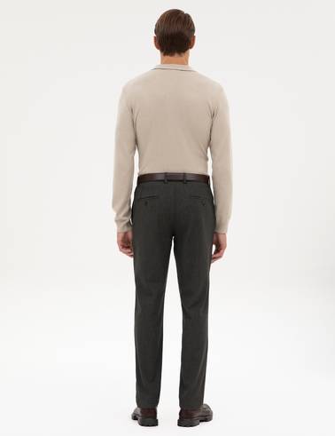 Haki Slim Fit Kumaş Pantolon