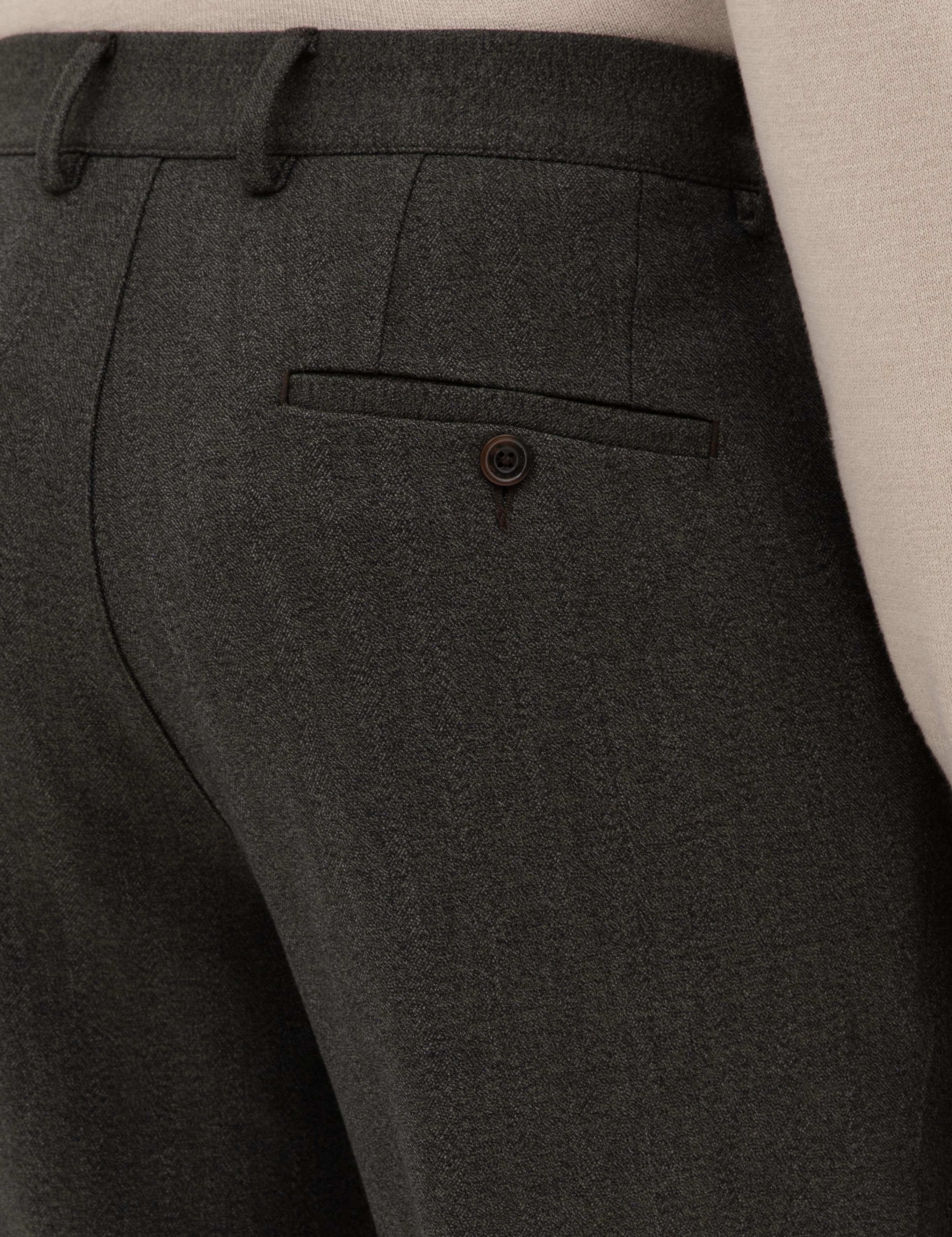 Haki Slim Fit Kumaş Pantolon