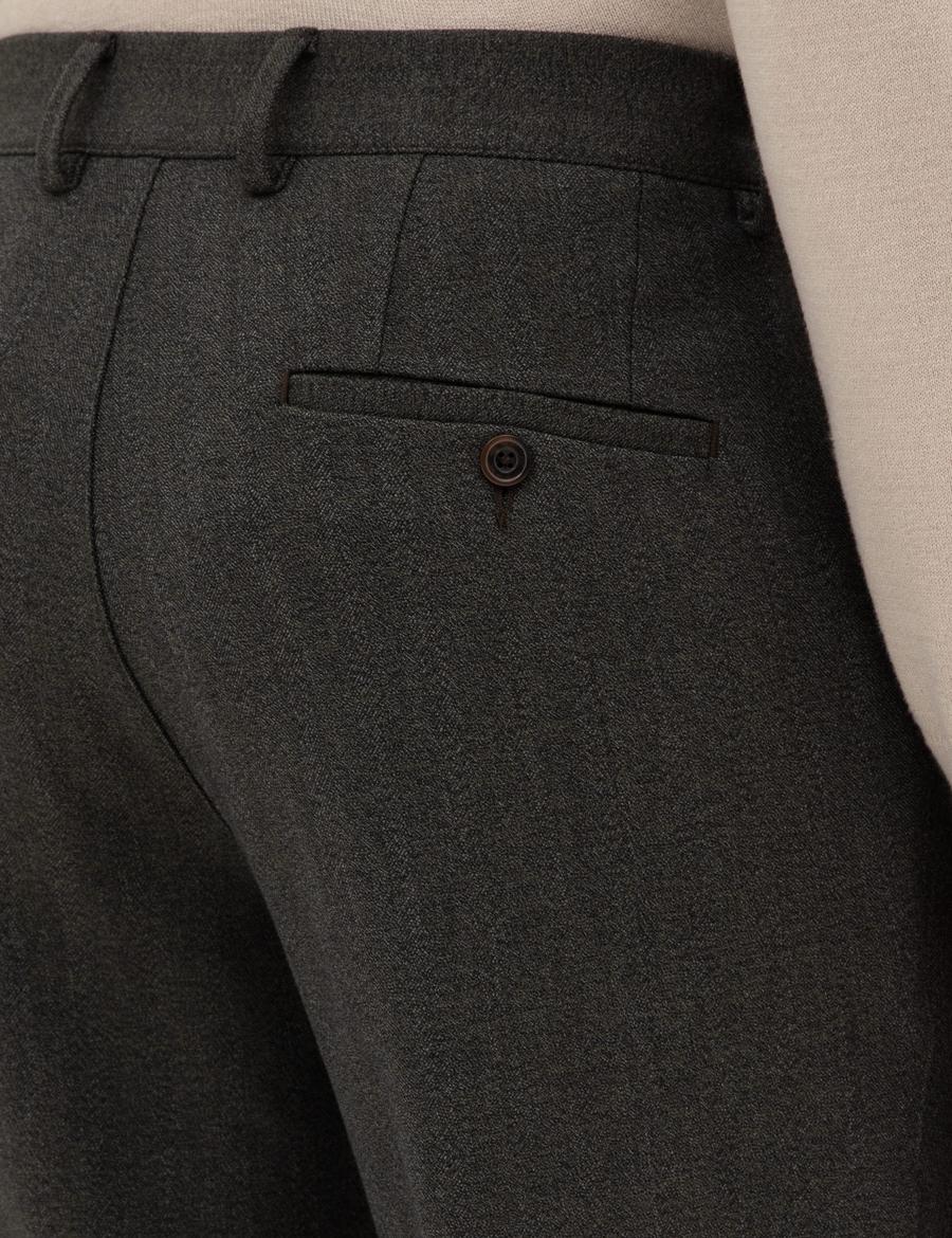 Haki Slim Fit Kumaş Pantolon