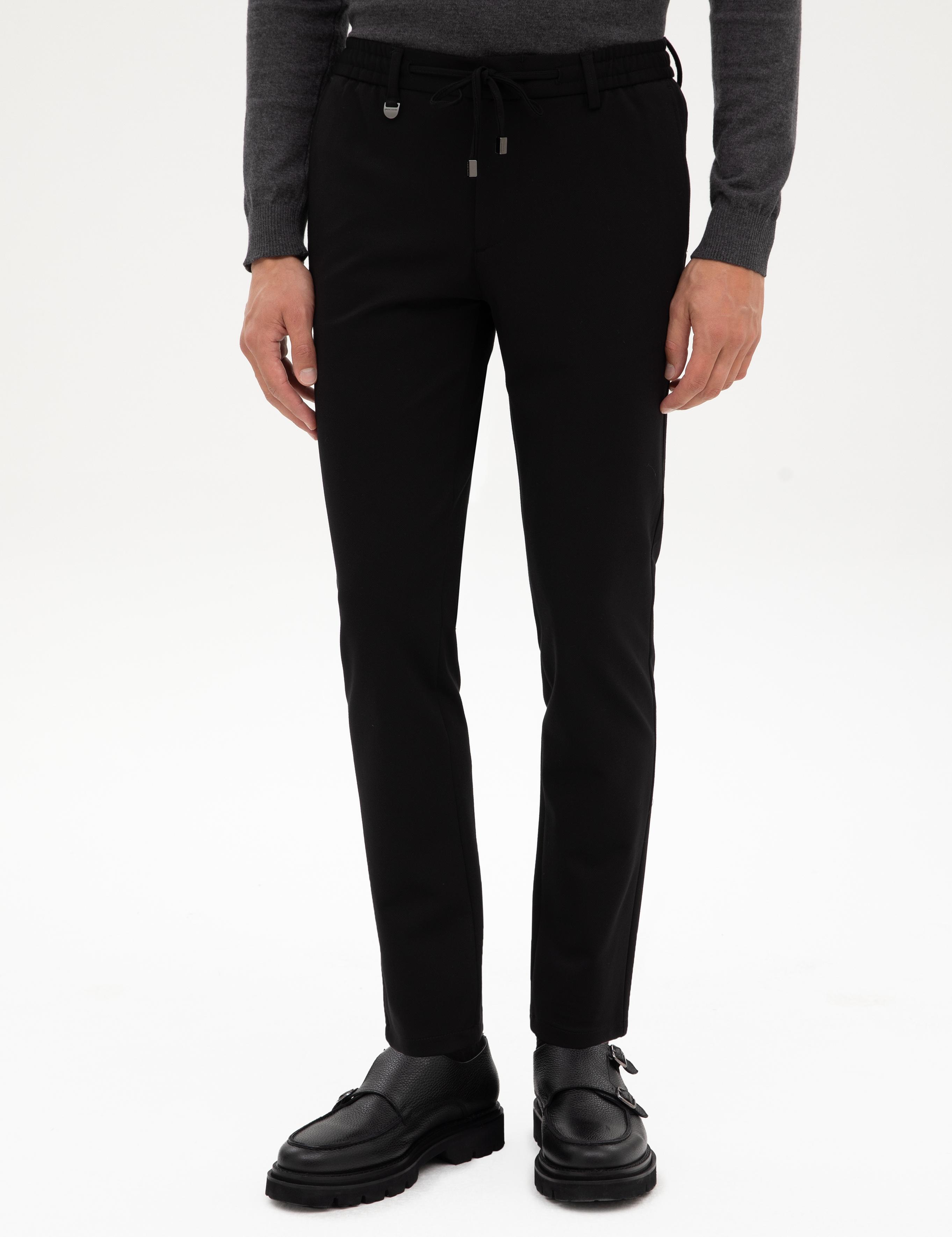 Siyah Kumaş Pantolon