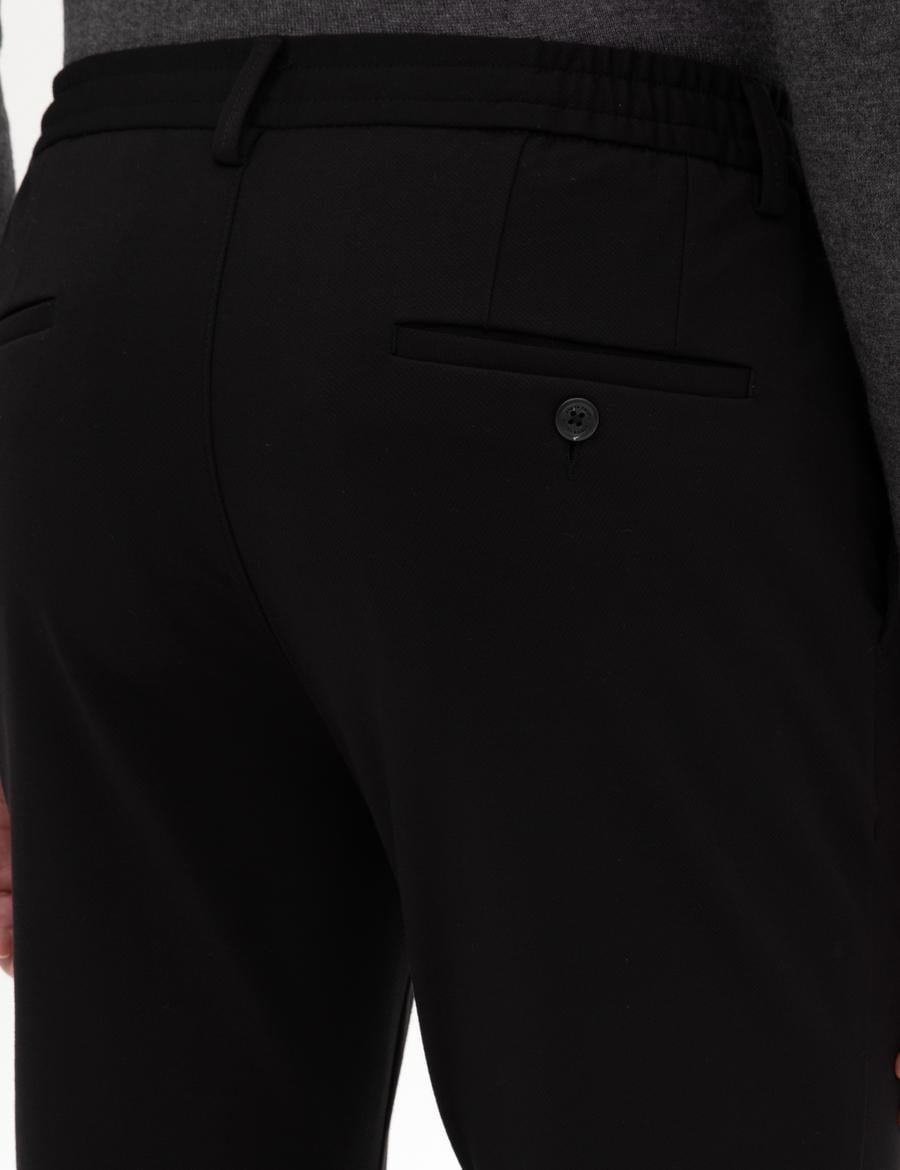 Siyah Kumaş Pantolon