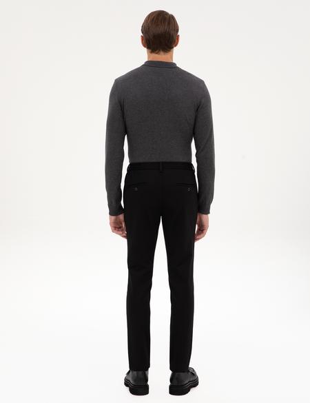 Siyah Kumaş Pantolon - 50314229015