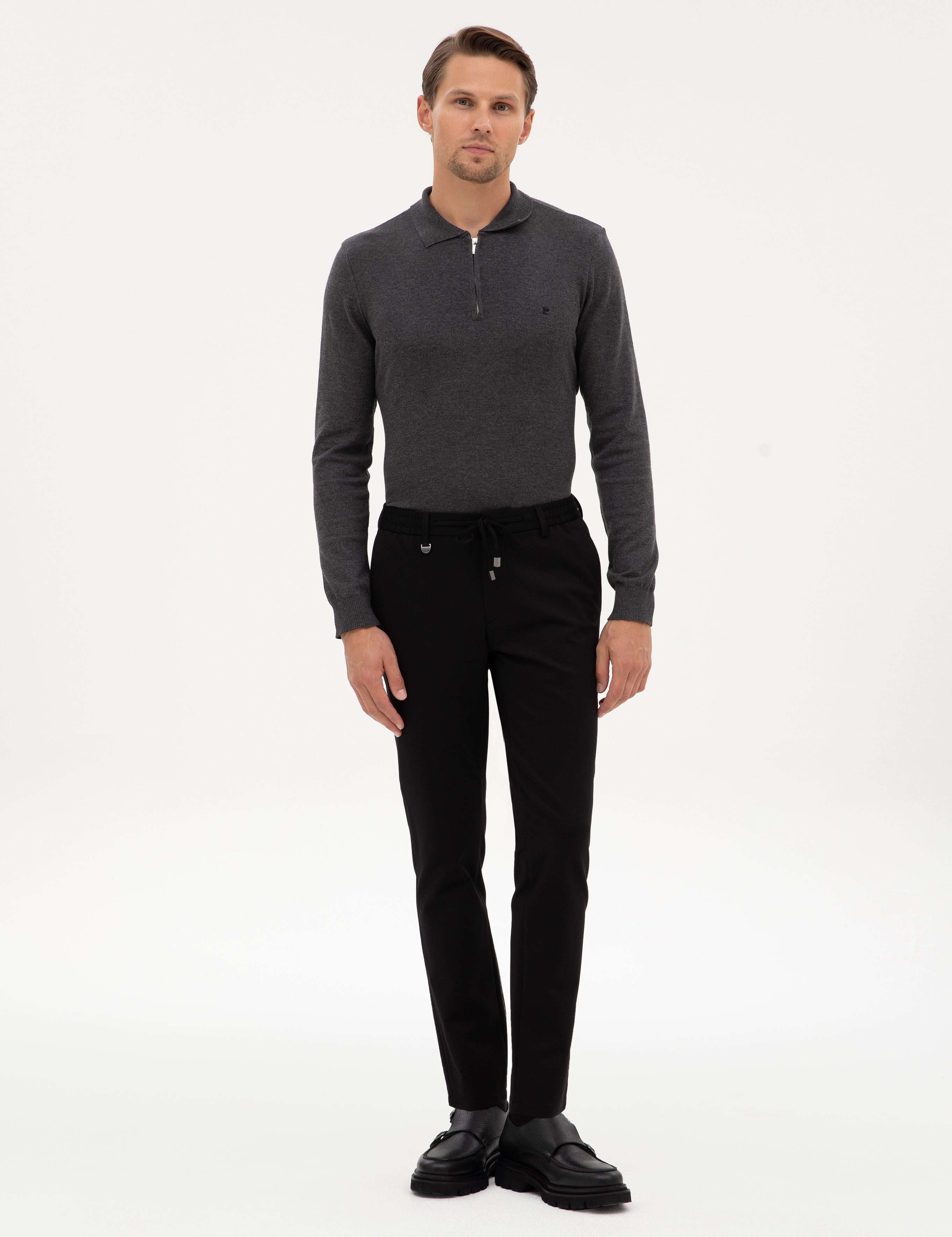 Siyah Kumaş Pantolon