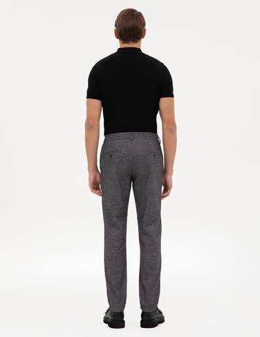Lacivert Ex. Slim Fit Kumaş Pantolon