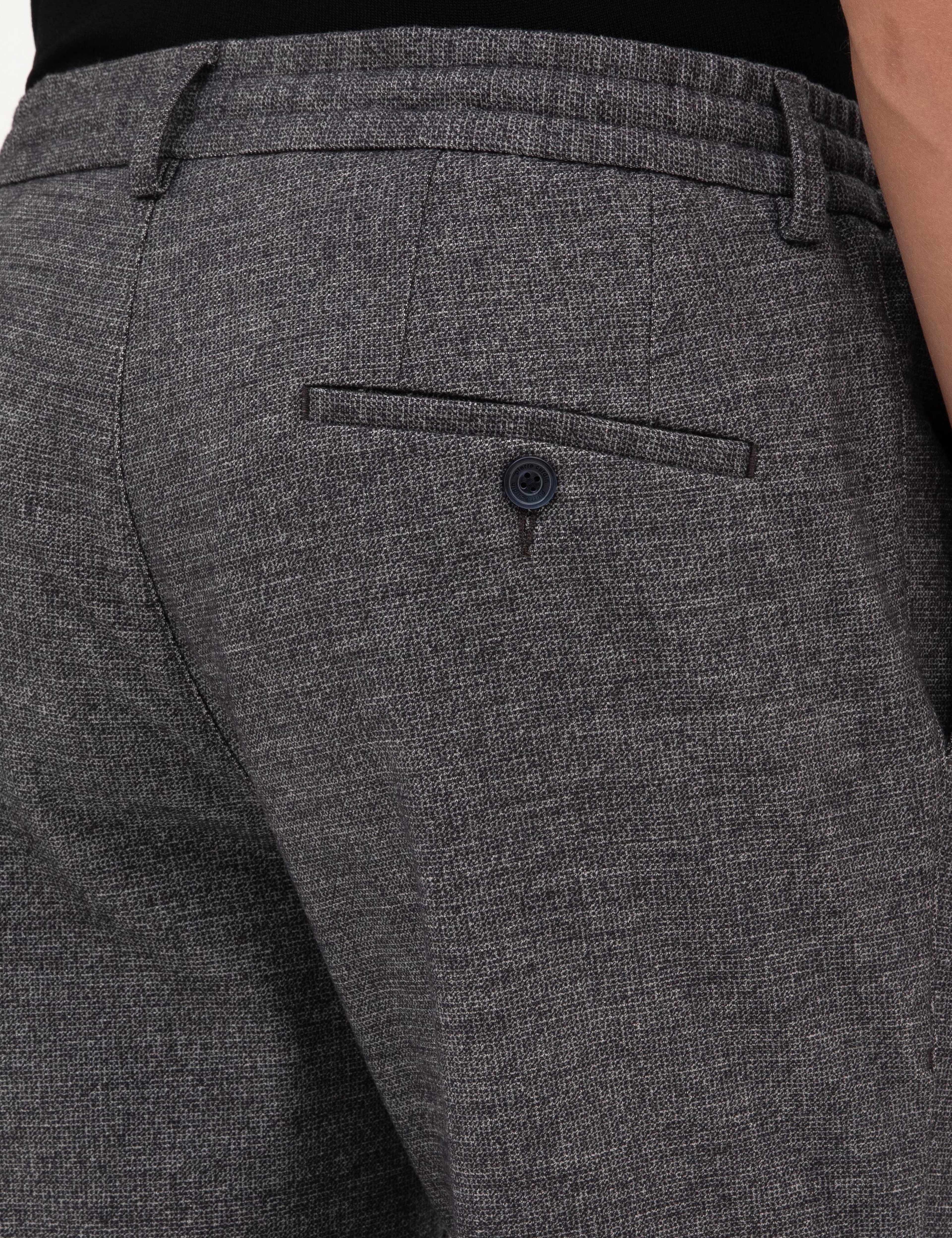 Lacivert Ex. Slim Fit Kumaş Pantolon - Image 6