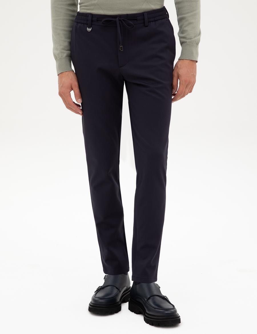 Lacivert Kumaş Pantolon