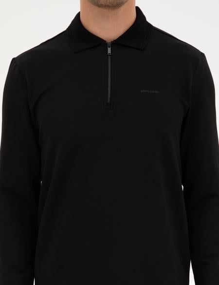 Siyah Regular Fit Sweatshirt - 50307988010