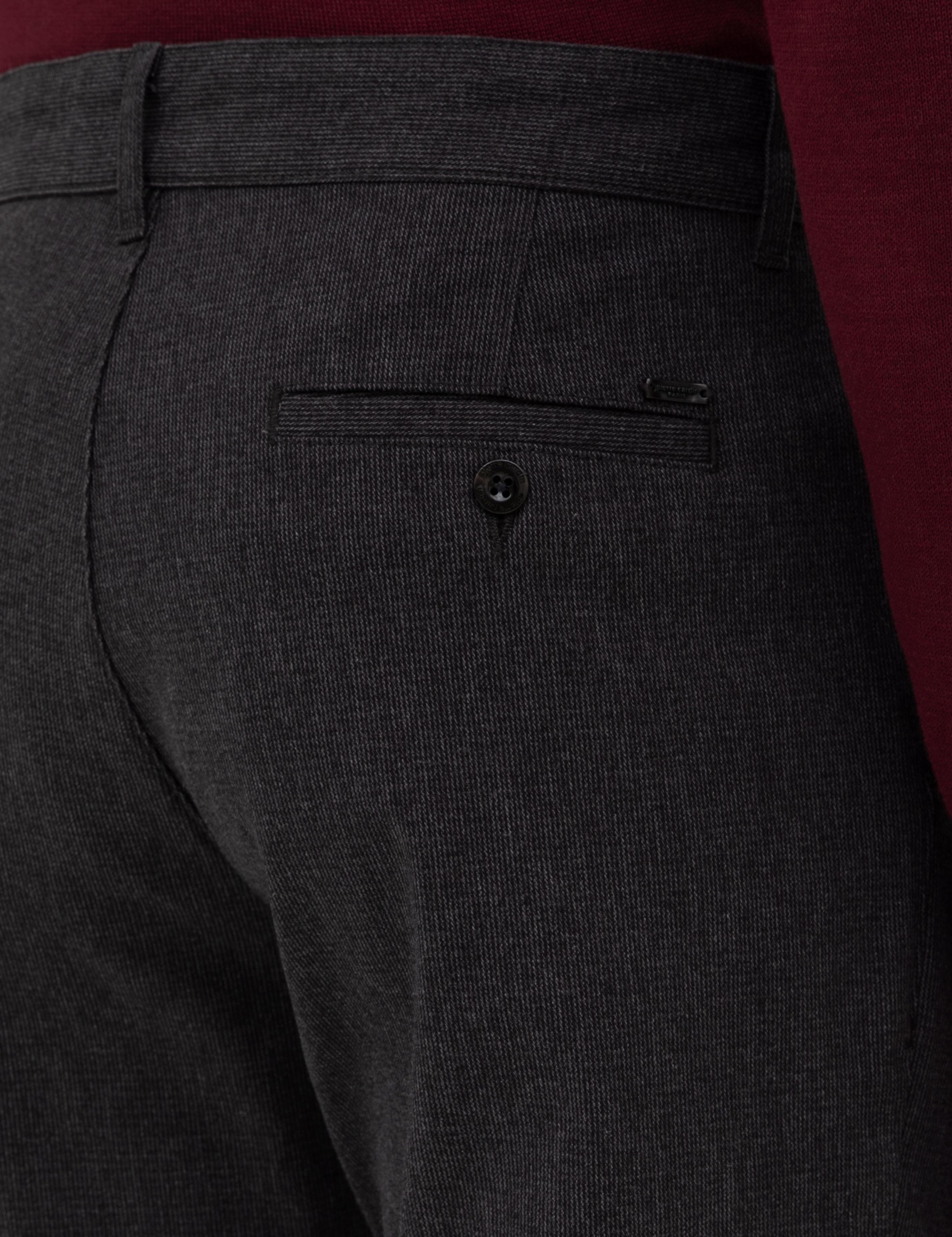 Siyah Slim Fit Kanvas Pantolon