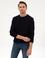 Lacivert Slim Fit Bisiklet Yaka Triko Kazak