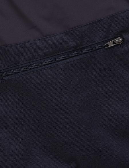 Lacivert Suni Deri Ceket - 50318154009