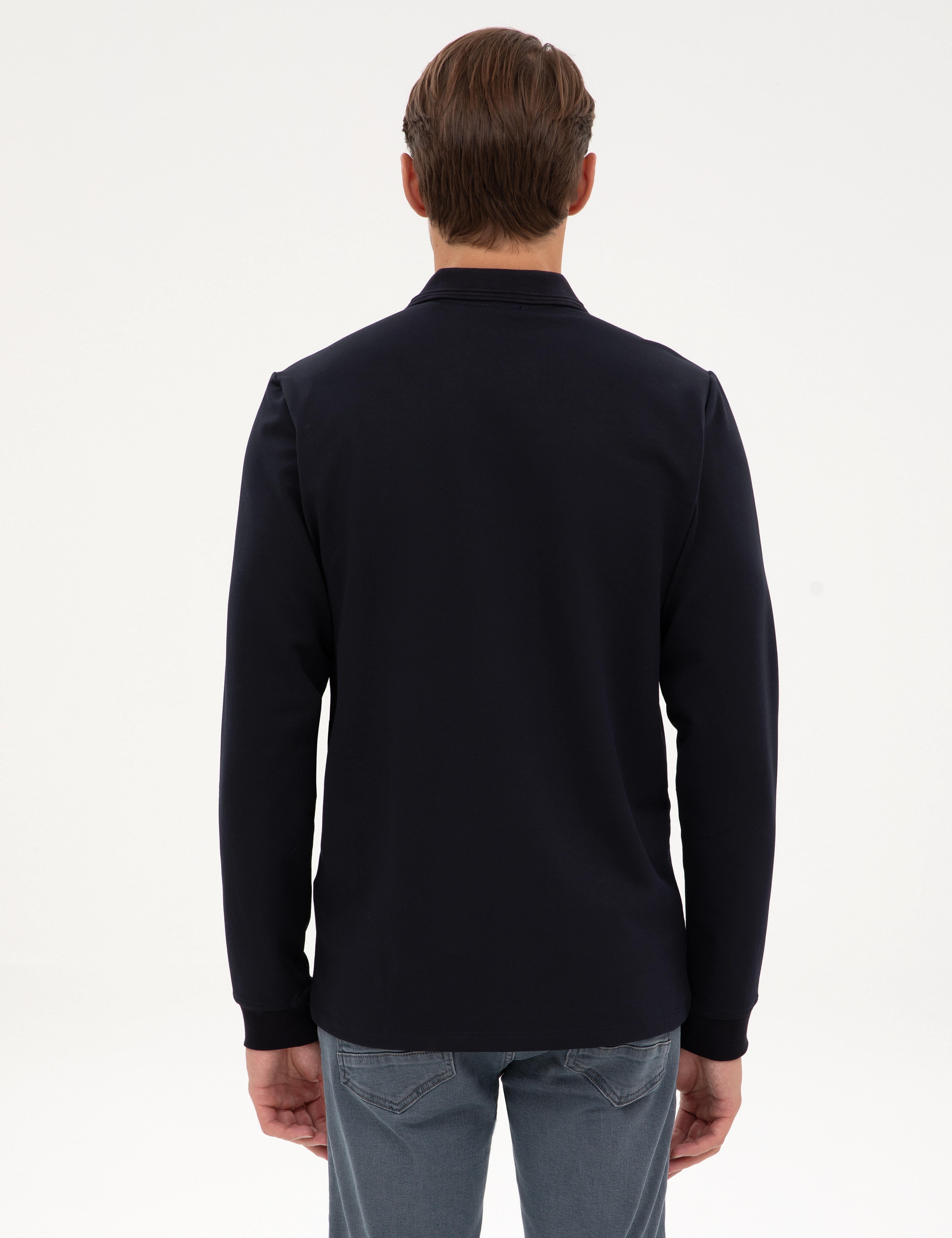 Lacivert Regular Fit Sweatshirt