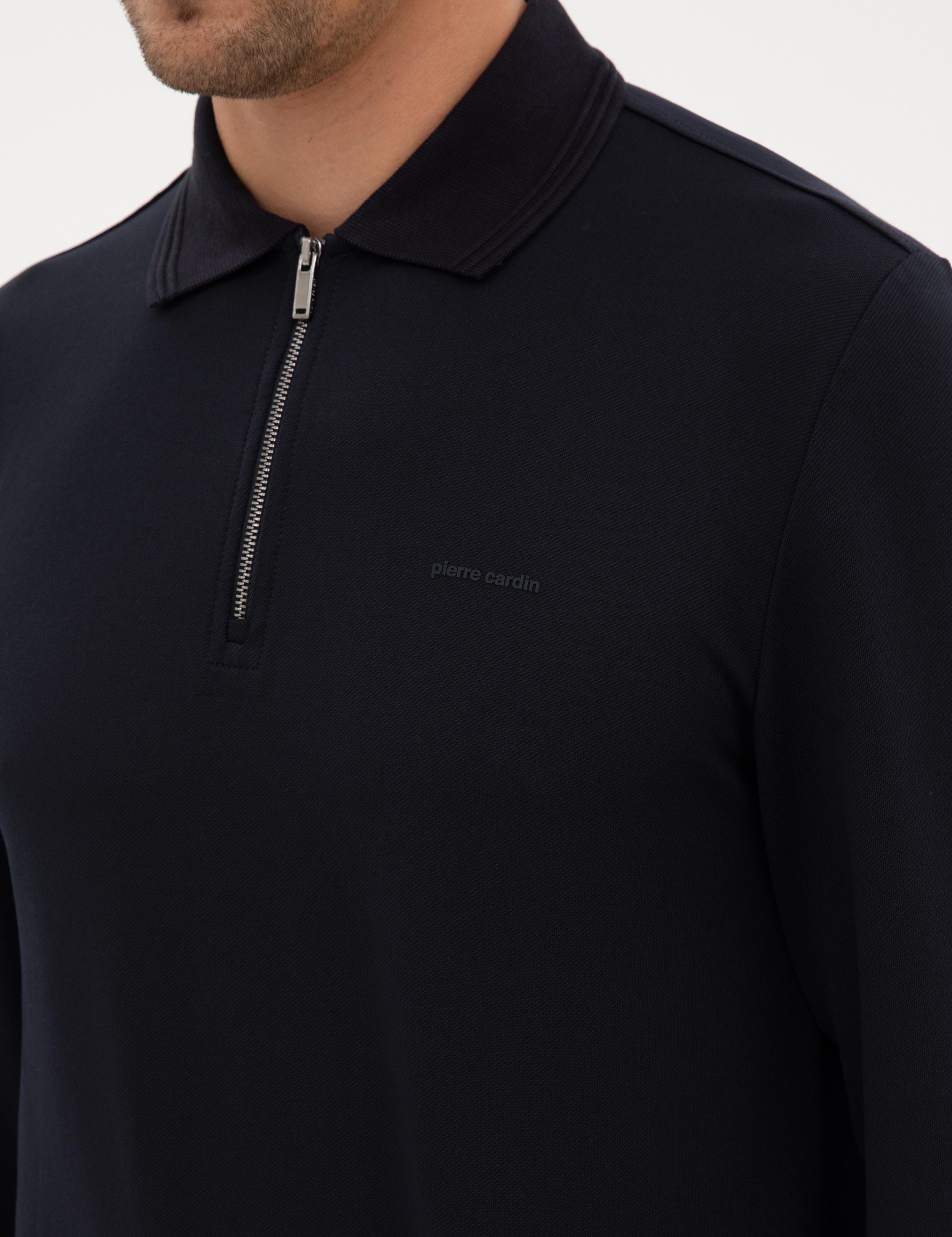 Lacivert Regular Fit Sweatshirt