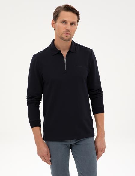 Lacivert Regular Fit Sweatshirt - 50307988021