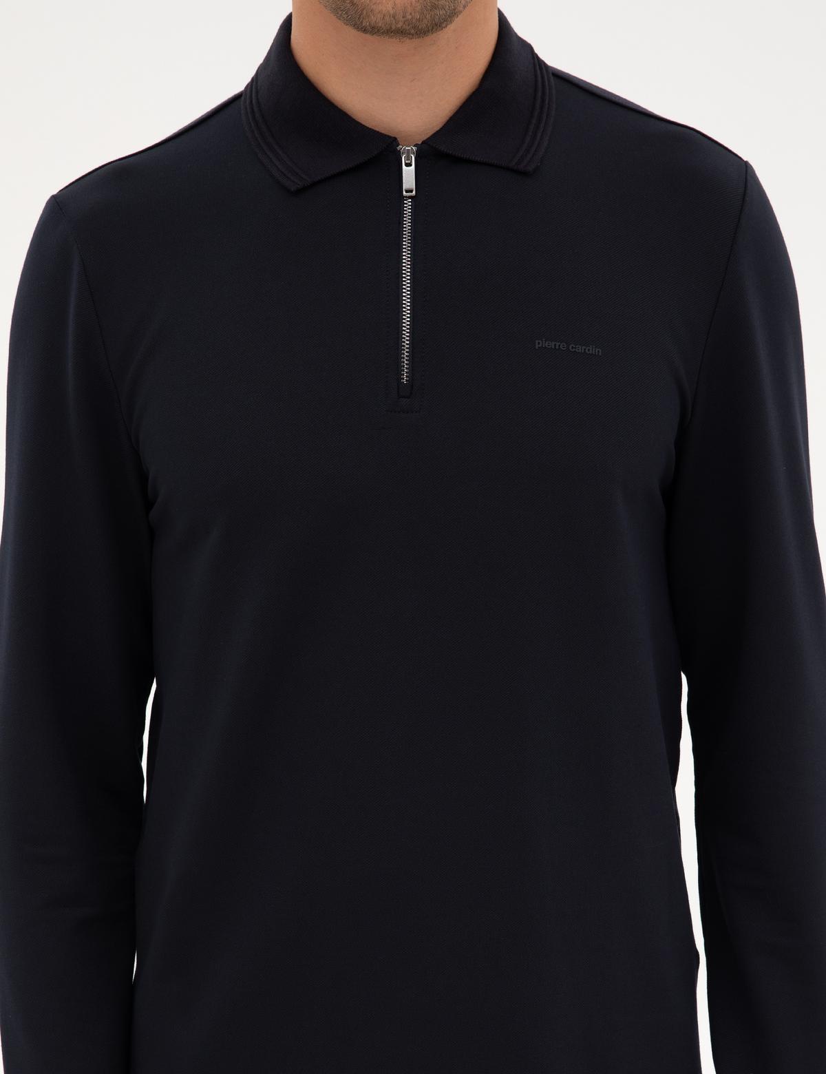 Lacivert Regular Fit Sweatshirt - 50307988021