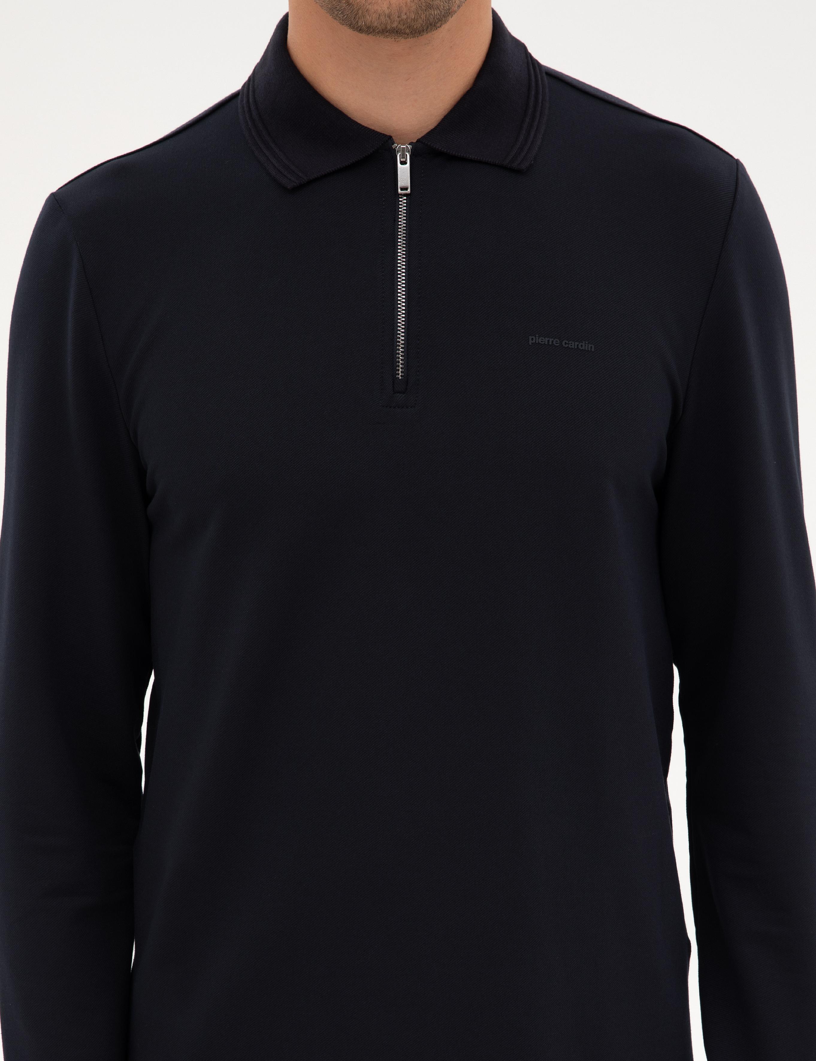 Lacivert Regular Fit Sweatshirt