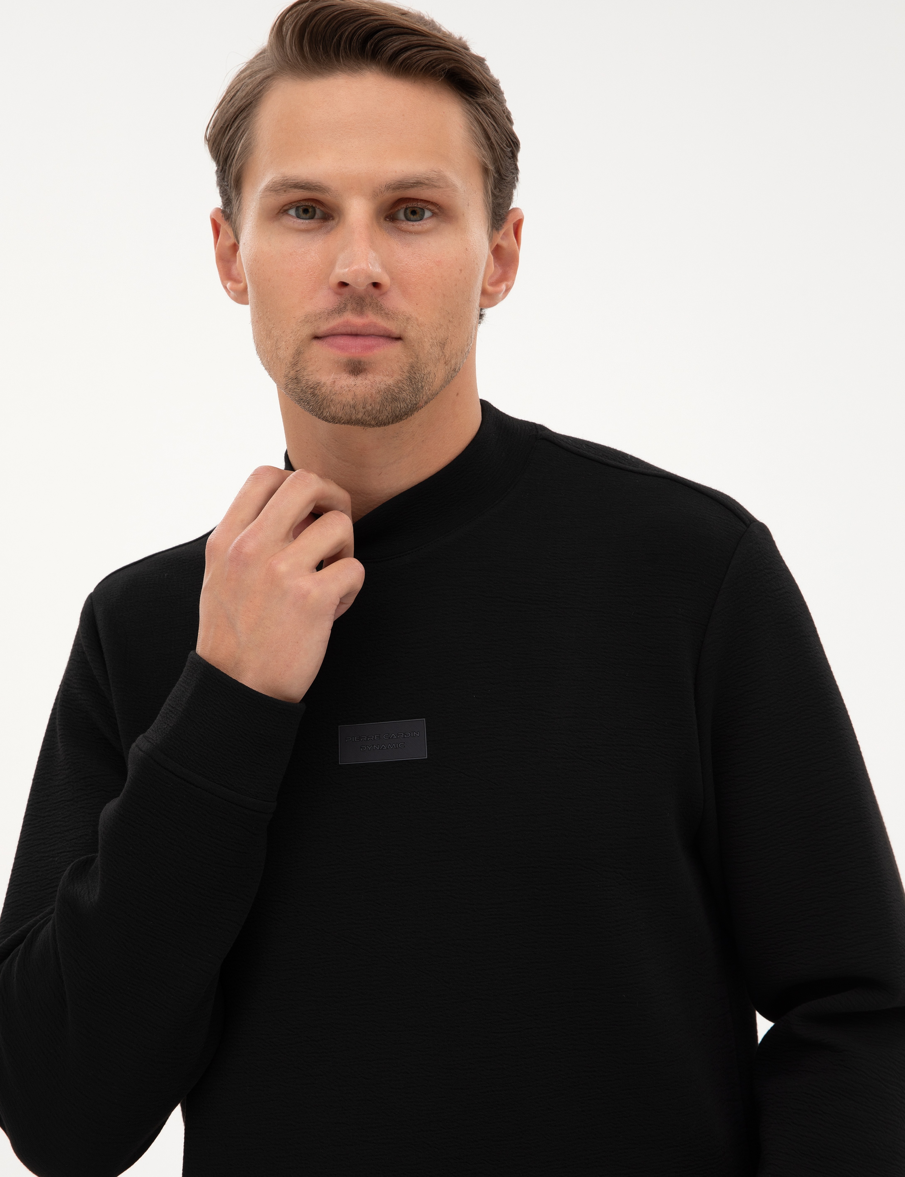 Siyah Regular Fit Sweatshirt