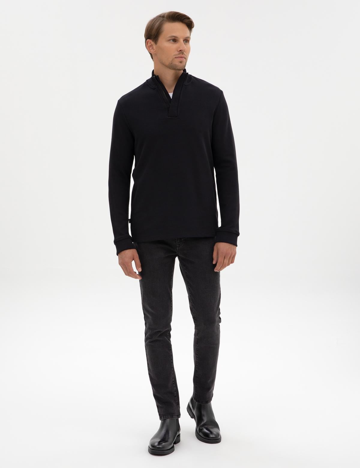 Gri Slim Fit Jean Pantolon - 50317292024