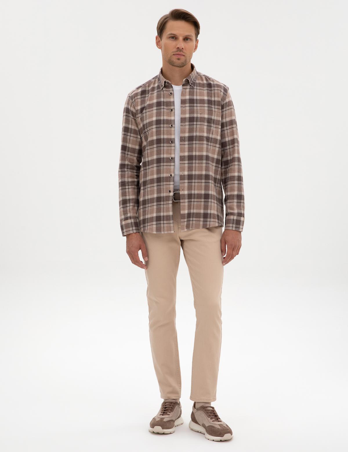 Vizon Oduncu Ekose Regular Fit Uzun Kollu Gömlek - 50312356010