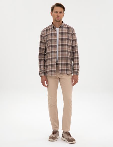 Vizon Oduncu Ekose Regular Fit Uzun Kollu Gömlek - 50312356010