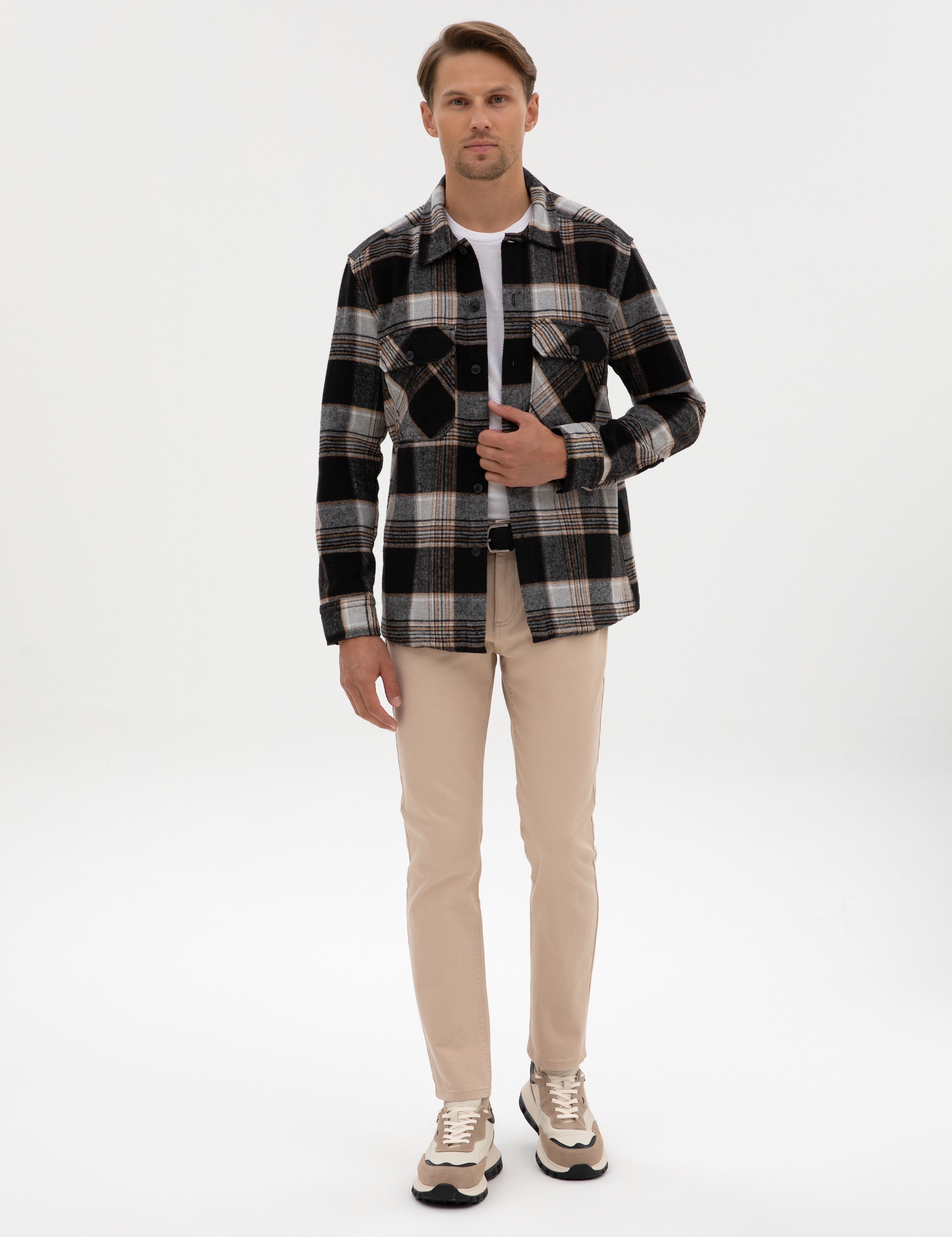 Bej Slim Fit Jean Pantolon - Image 3