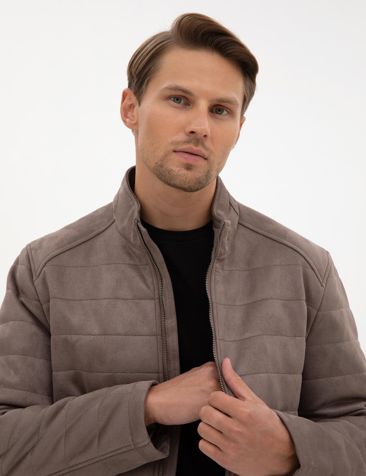 Taş Suni Deri Ceket - 50318154016