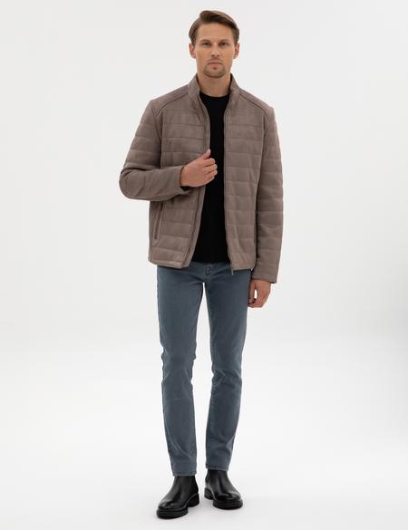 Taş Suni Deri Ceket - 50318154016