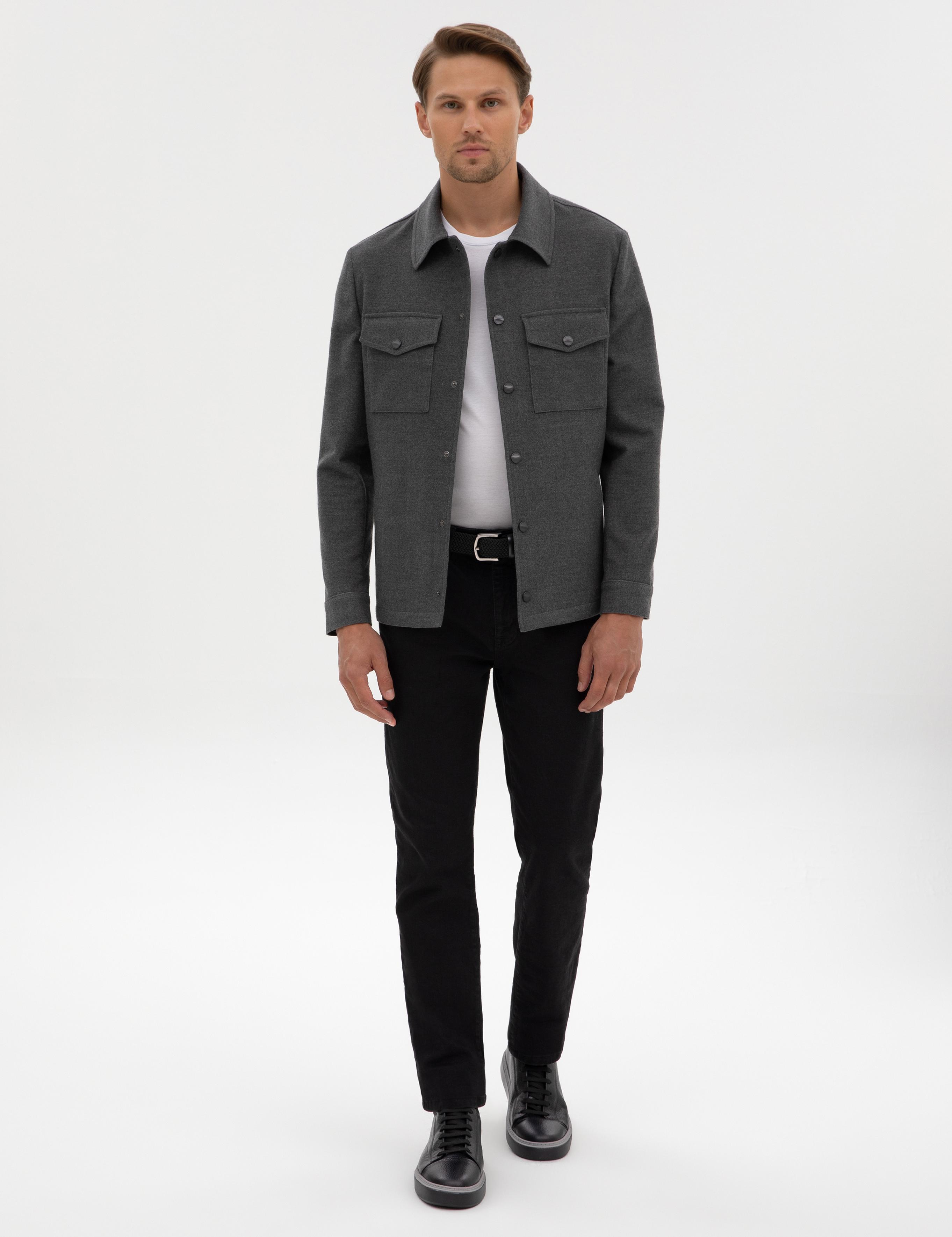 Füme Regular Fit Gömlek Ceket