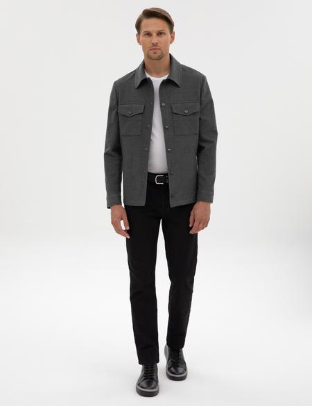 Füme Regular Fit Gömlek Ceket - 50316741003