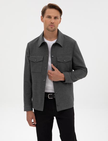 Füme Regular Fit Gömlek Ceket - 50316741003