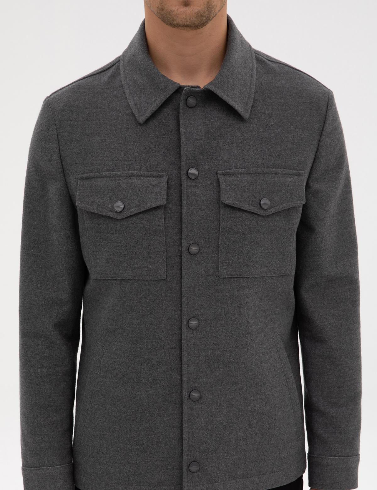 Füme Regular Fit Gömlek Ceket - 50316741003