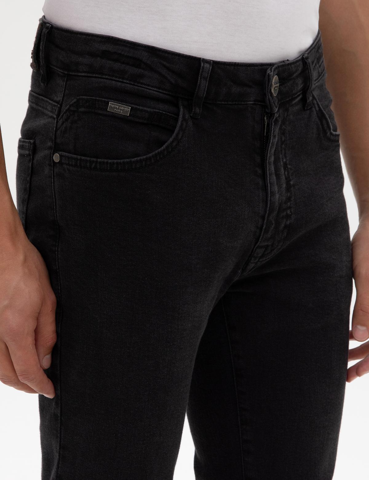 Gri Slim Fit Jean Pantolon - 50317292024