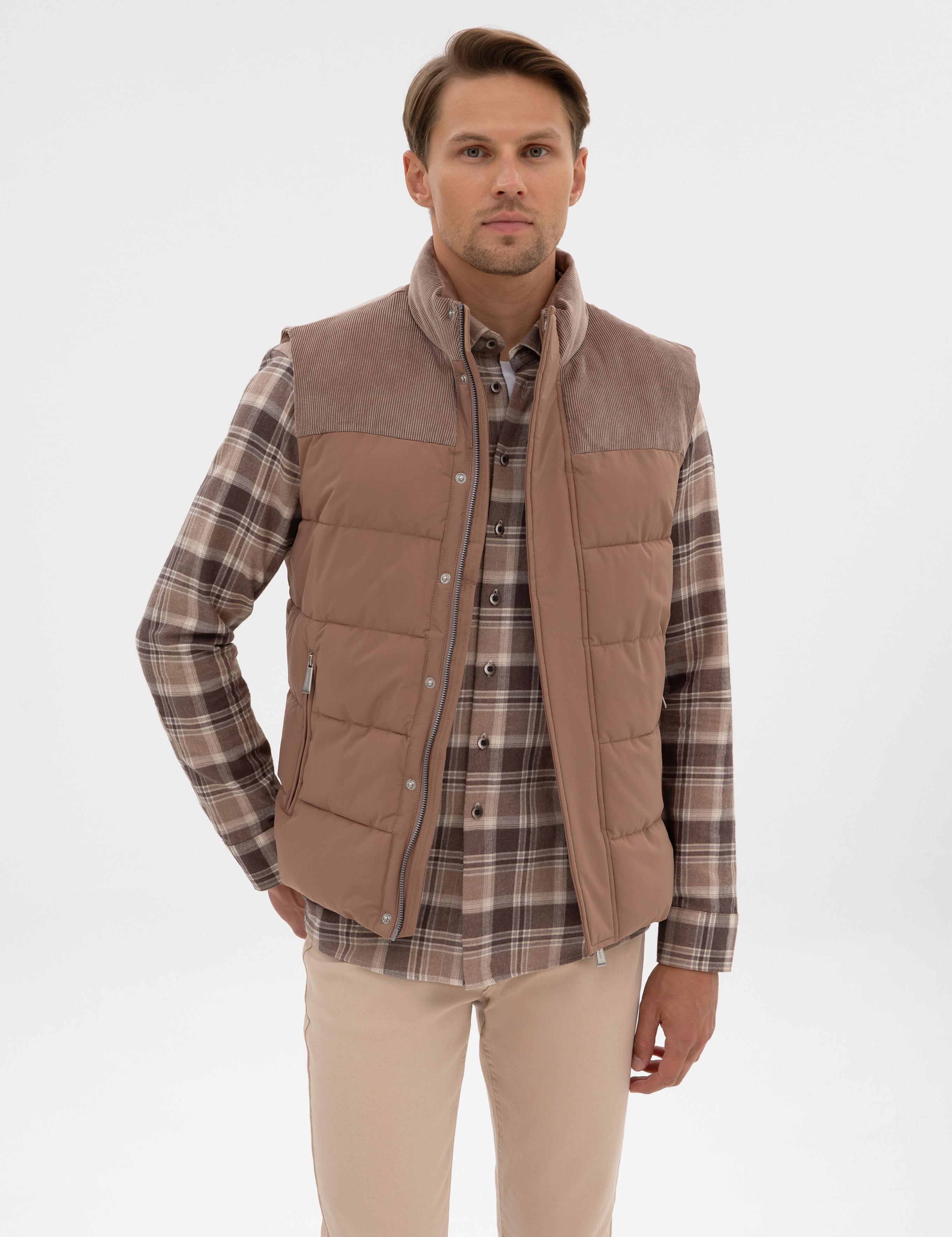 Vizon Kadife Detaylı Yelek