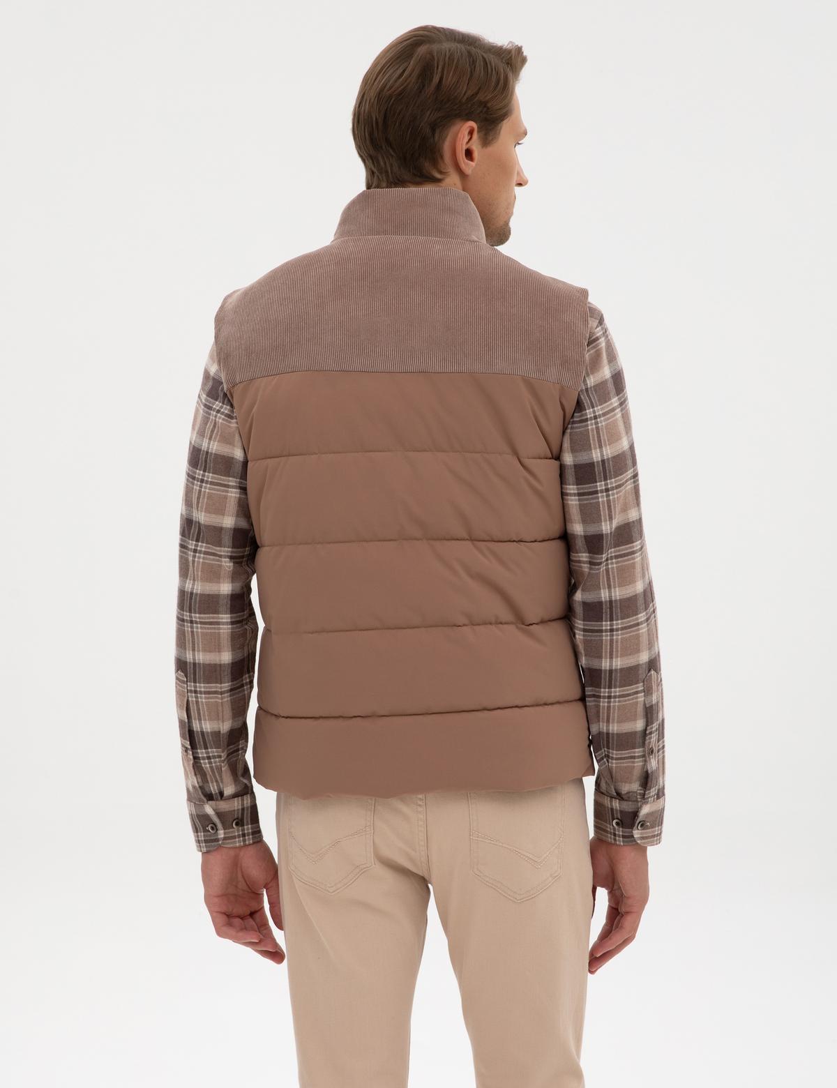 Vizon Kadife Detaylı Yelek - 50313952005