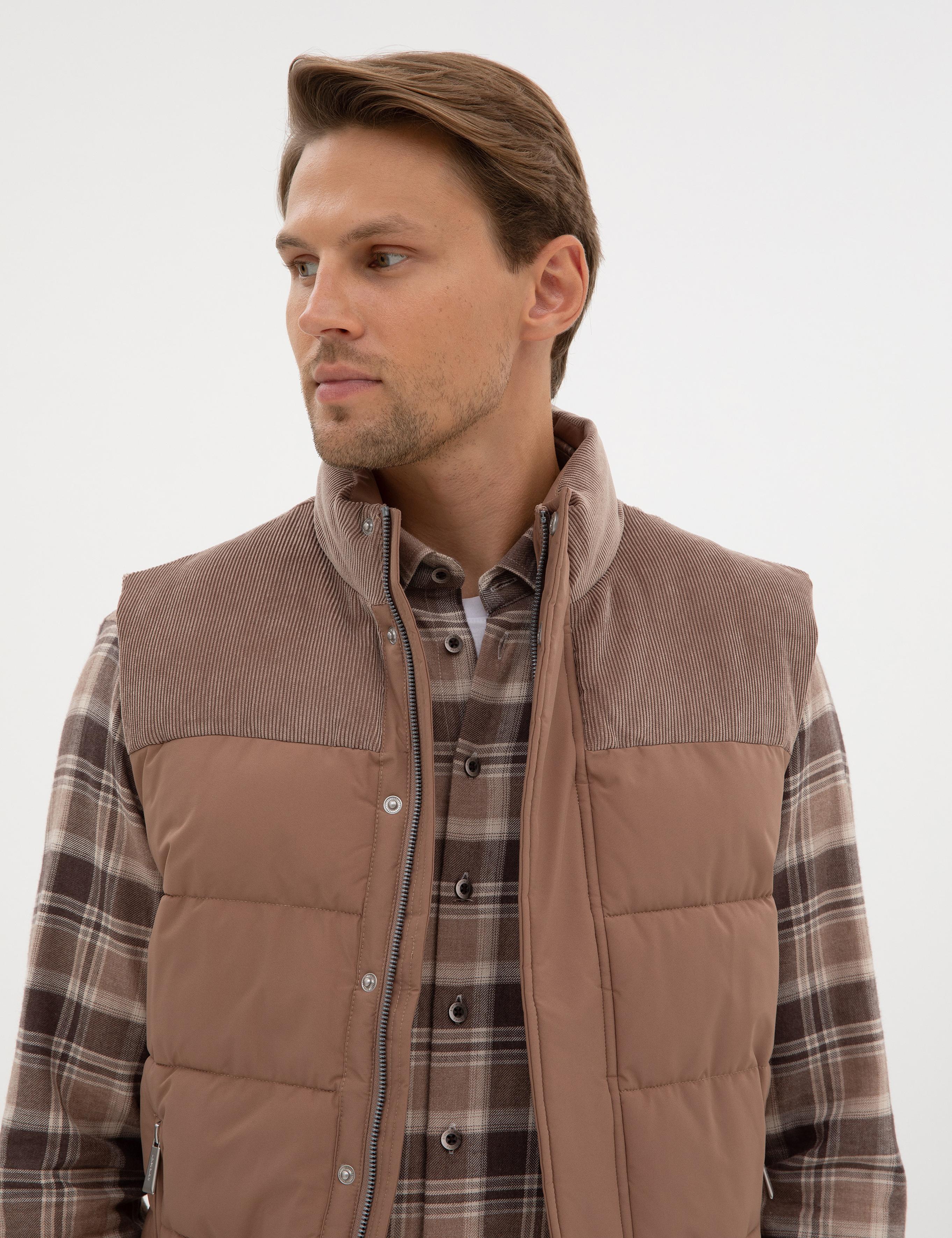 Vizon Kadife Detaylı Yelek