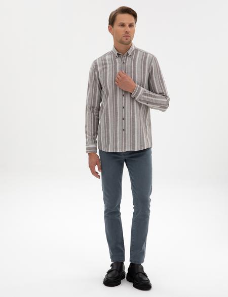 Vizon Regular Fit Uzun Kollu Gömlek - 50312328027