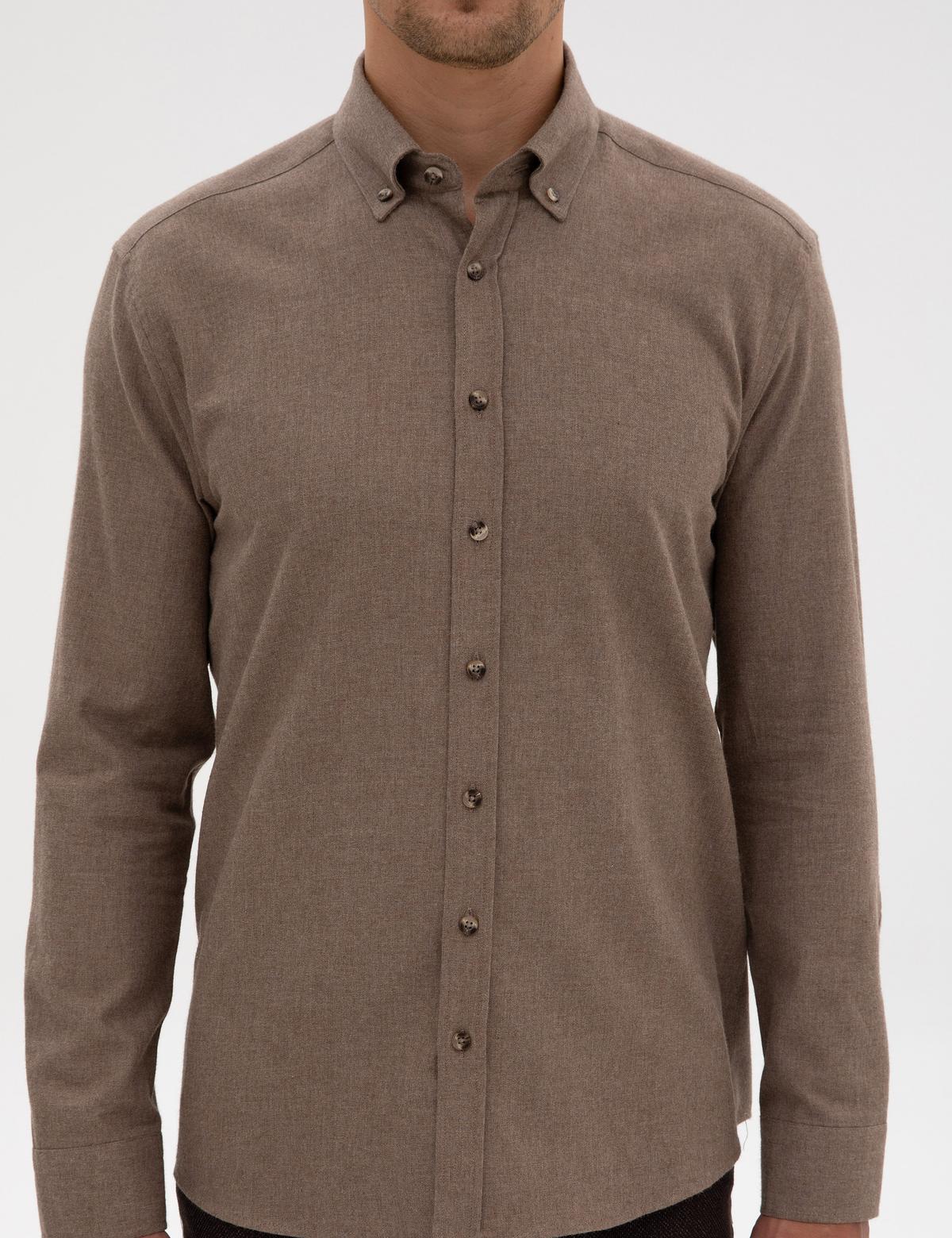 Vizon Regular Fit Uzun Kollu Gömlek - 50311380104