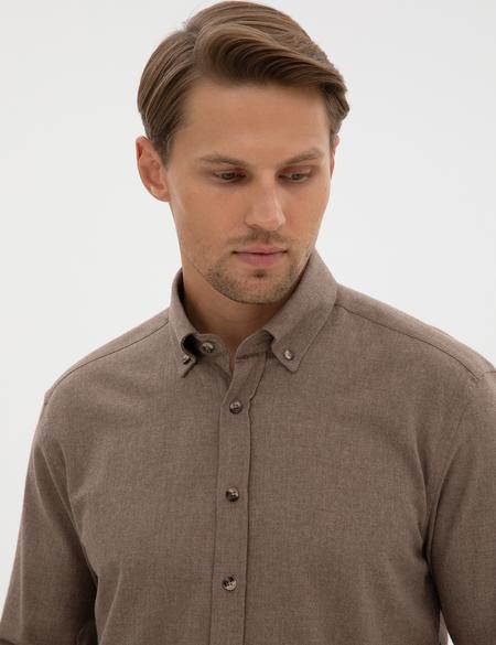 Vizon Regular Fit Uzun Kollu Gömlek - 50311380104