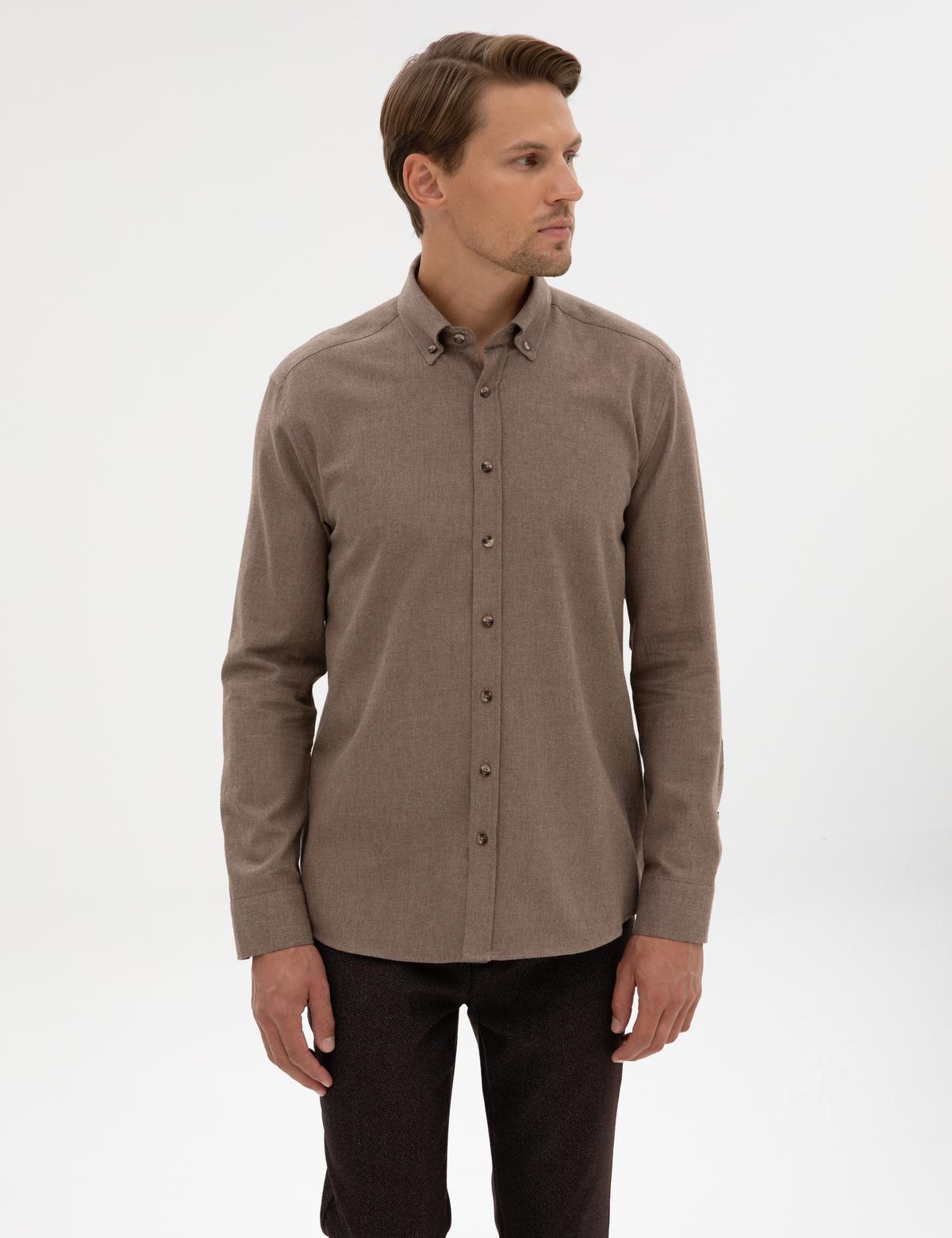 Vizon Regular Fit Uzun Kollu Gömlek - 50311380104