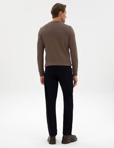 Koyu Lacivert Regular Fit Jean Pantolon