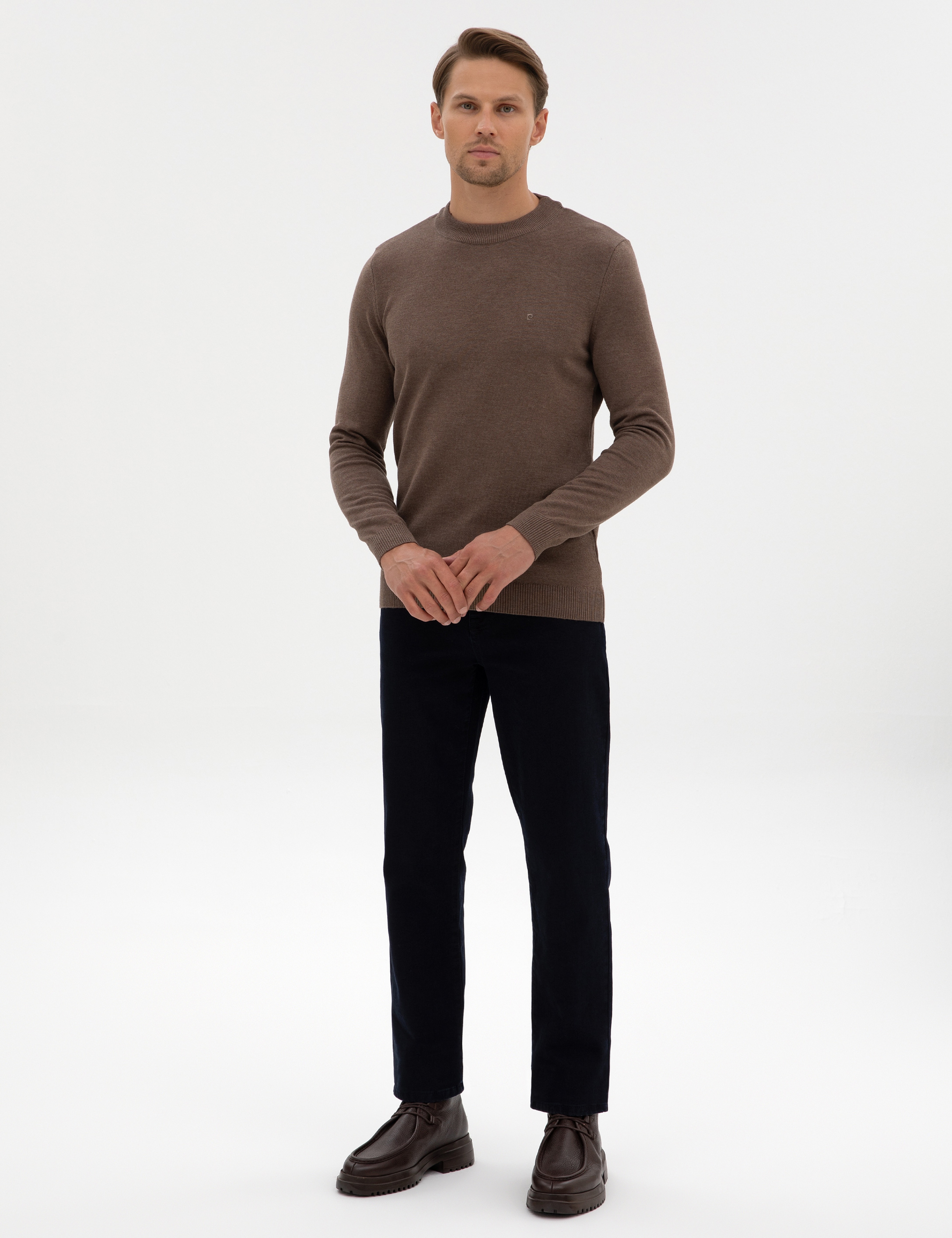 Koyu Lacivert Regular Fit Jean Pantolon - Image 3
