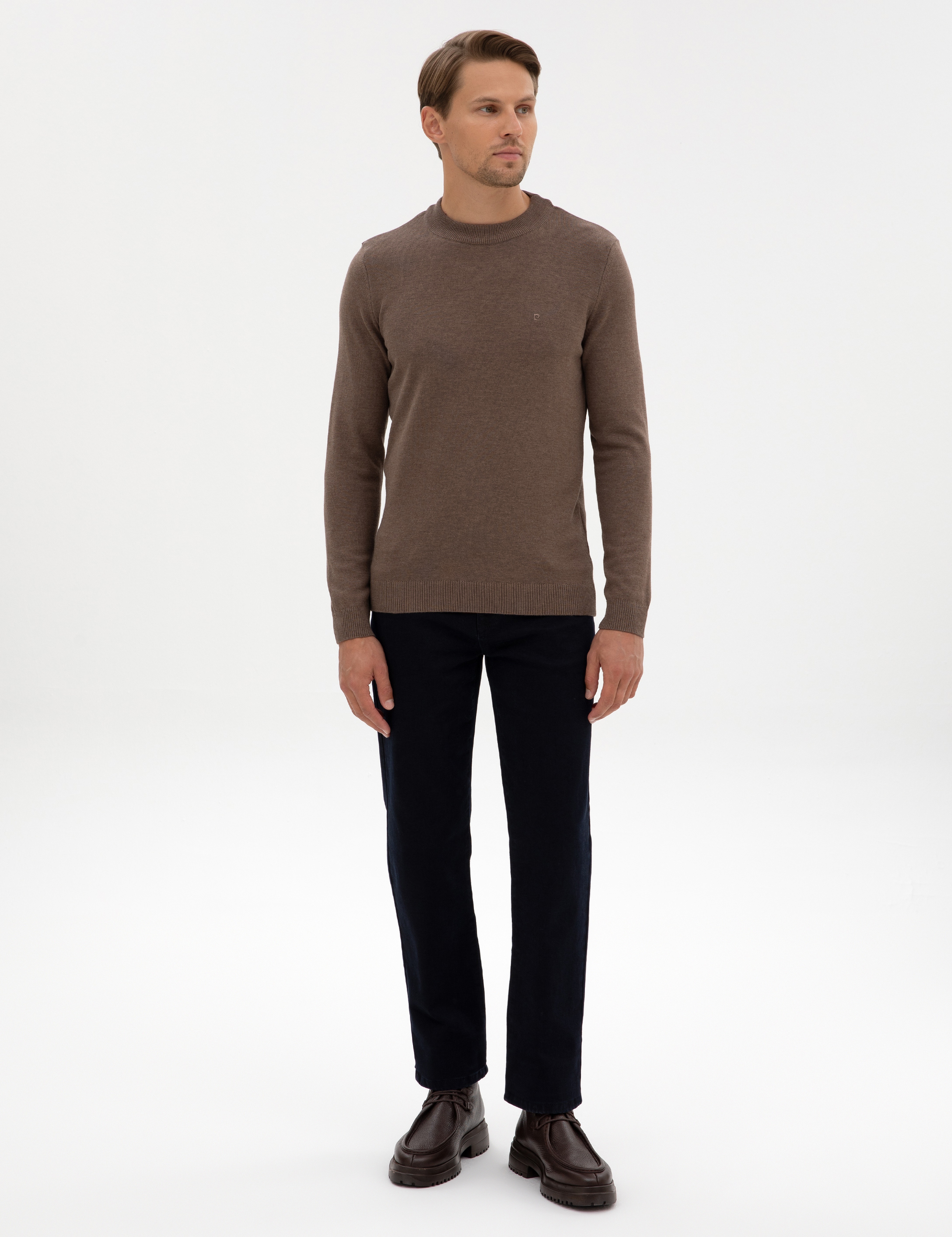 Koyu Lacivert Regular Fit Jean Pantolon - Image 1