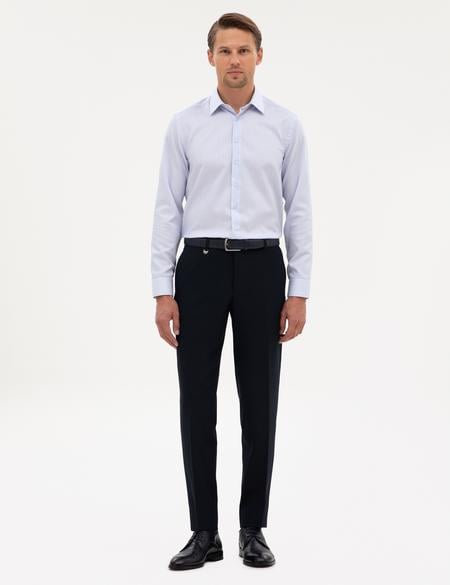 Lacivert Ex. Slim Fit Kumaş Pantolon - 50316298054