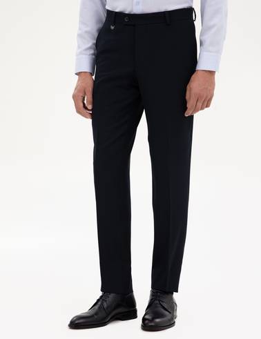 Lacivert Ex. Slim Fit Kumaş Pantolon